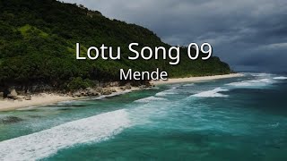 Mende  Lotu Song 09 sim [upl. by Milka]