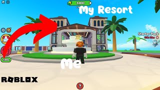 I made my own Resort in Roblox  Resort Tycoon 2 [upl. by Hilten]