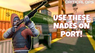 How to DEFAULT on the Map PORT  Critical Ops Tips and Tricks [upl. by Reg]