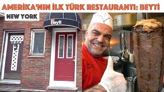 Amerikanın İlk Türk Restaurantı Beyti [upl. by Iraam]