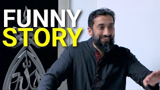 Hilarious and Funny Story By Nouman Ali Khan  Bayyinah [upl. by Fabien]