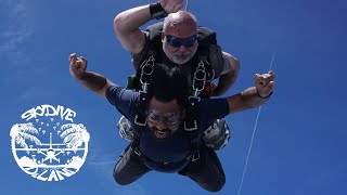 Mazid Had A GREAT Time SKYDIVING [upl. by Sidalg]