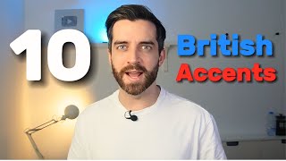 10 British Accents in 1 video [upl. by Ayekat200]