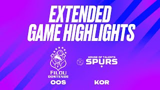 Filou Oostende vs House of Talents Kortrijk Spurs  Game Highlights [upl. by Kornher]