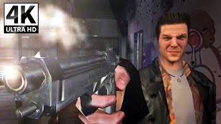 Max Payne Full Game in 4K [upl. by Kcirre]