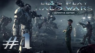 Lets Play Halo Wars Definitive Edition Ep 1 [upl. by Liagaba]