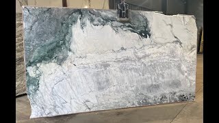 Breccia Capraia Verde Marble Slabs [upl. by Yerbua]