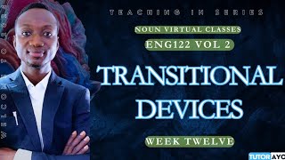 TRANSITIONAL DEVICES  ENG122  VOL 2 [upl. by Rayle688]