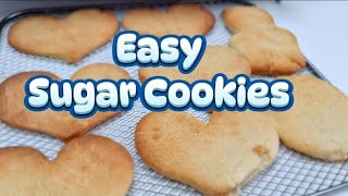 Easy Sugar Cookies [upl. by Anderegg349]