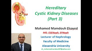 Hereditary cystic kidney diseases part 3 [upl. by Amelie]