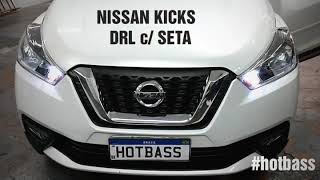 Nissan kicks drl com seta [upl. by Aneem]