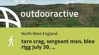 Interactive 3D video tarn crag sergeant man blea rigg July 30 2024 [upl. by Thomasin]