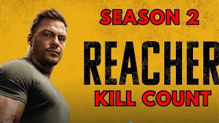 Jack Reacher Kill Count Season 2  Kill Count Series [upl. by Purse]