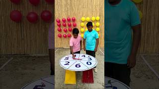 Exciting Spin game challenge  Who Win Red or Yellow [upl. by Leik556]