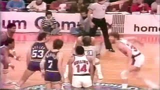 1978 Jazz vs Blazers Enhanced Full Game [upl. by Oitaroh609]