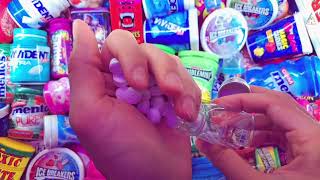 Unboxing Chewing Gum With Amazing Flavors With Candy Candy Cat ASMR [upl. by Retsevlis81]