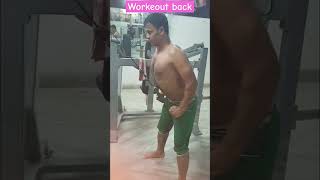 Workout backबैक वर्कआउटbodybuilderbodybuilding exercise sort viral shorts followworkout🇮🇳 [upl. by Antonetta]