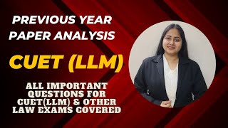 Previous Year Paper CUET LLM 2023 Questions amp SolutionPreparation 2024 CUET PG LLM DU LLM 2024 [upl. by Gunar]