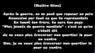 Maître Gims Où est ton arme [upl. by Nitnerb684]