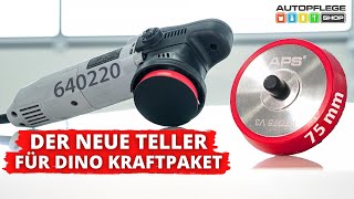 Neuer 75mm Teller für die Dino Kraftpaket 640220 Version 2021 [upl. by Tdnerb803]