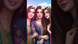 Behna  3Sister Beautifull Whatsapp Status3SisterBehna ShortsStatusShortsNaturelover♥️ [upl. by Lorien]