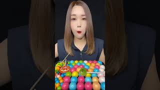 Exploring toy candy 😍 ASMR mukbang with a sweet twist shorts [upl. by Dnomder28]