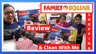 OCedar Spin Mop Review amp Couponing At Family Dollar ShopWithMe [upl. by Thilde28]