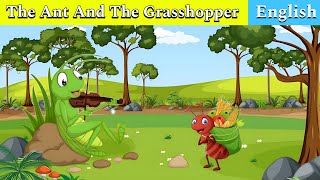 The Ant And The Grasshopper  English Story For Kids  Moral stories [upl. by Polik886]