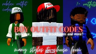 Berry avenue outfit codes for boys   bloxburg brookhaven and more  milked [upl. by Nwatna75]