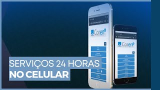 CorenRJ 24h no seu celular [upl. by Ttevy979]