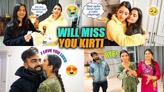 Will Miss You Kirti 🥹 [upl. by Artekal]