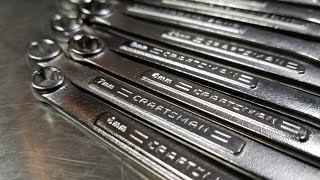 Craftsman 6Point Combination Box Wrench Set Review [upl. by Rebna]