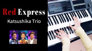 Red Express  KATSUSHIKA TRIO かつしかトリオ★Electone cover YAMAHA STAGEA ELS02C [upl. by Haim]