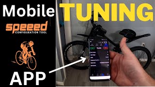 EMTB Bafang Ultra Motor Mobile App Tuning and Chain Adjustment [upl. by Noivad]