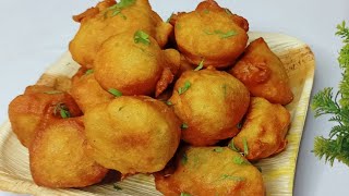 Street Style Mysore Bonda Recipe At Home  Mysore Bonda Recipe  मैसूर बोंडा [upl. by Yemar]