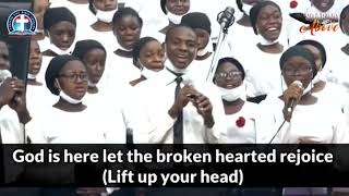 GOD IS HERE  SOARING ABOVE  DLBC Abuja You Choir [upl. by Dolora]