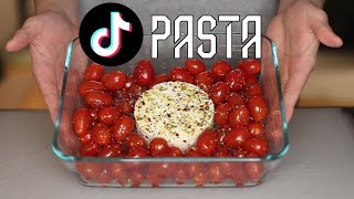 How To Make TIKTOKs Viral Tomato FetaBoursin Pasta [upl. by Demahom]