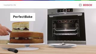 Bosch Oven Features  PerfectBake [upl. by Enhpad]