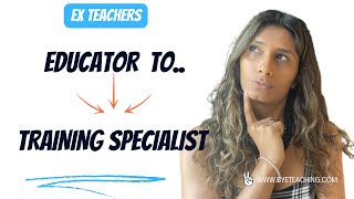 How to become a Training Specialist [upl. by Wenda997]