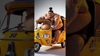 Sumo Wrestler हिरोशी का भारत आगमन [upl. by Frank]