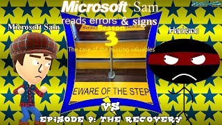 Microsoft Sam reads errors and signs S3E91 The Recovery [upl. by Ramu578]