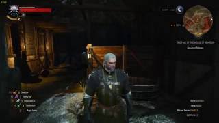 Witcher 3  Looting the unreachable bag in the Reardon family manor [upl. by Juta]