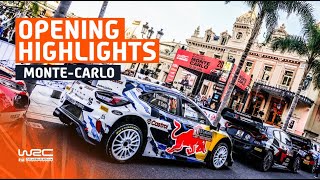 Opening Ceremony Highlights  WRC Rallye MonteCarlo 2024 [upl. by Nai]