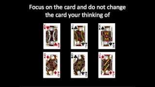 Card Trick Reading Mind Optical Illusion [upl. by Messing1]