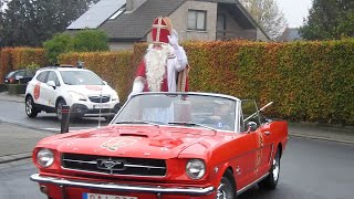 Foto reportage Optocht Sinterklaas in Otegem Heestert en Moen [upl. by Aneekal]