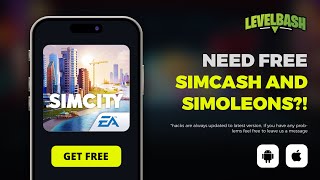 SimCity BuildIt  How to Get Free SimCash and Simoleons Fast GUIDE [upl. by Hau]