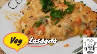 Vegetable Lasagna Without Oven [upl. by Farrar]