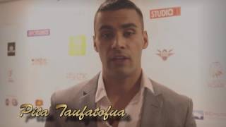 Malo Aupito Pita Taufatofua says on his fashion debut [upl. by Blythe]