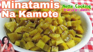 Minatamis Na Kamotesweet potato in syrup [upl. by Llennej]