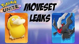 Psyduck and Darkrai LEAKED Moves Breakdown  Pokemon Unite [upl. by Yellhsa]